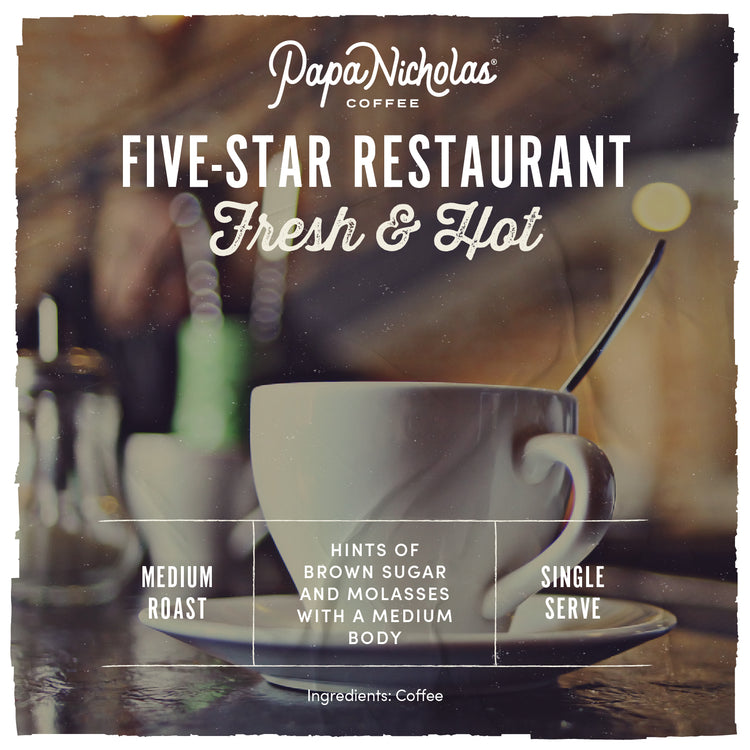 Five-Star Restaurant Blend Single-Serve Cups