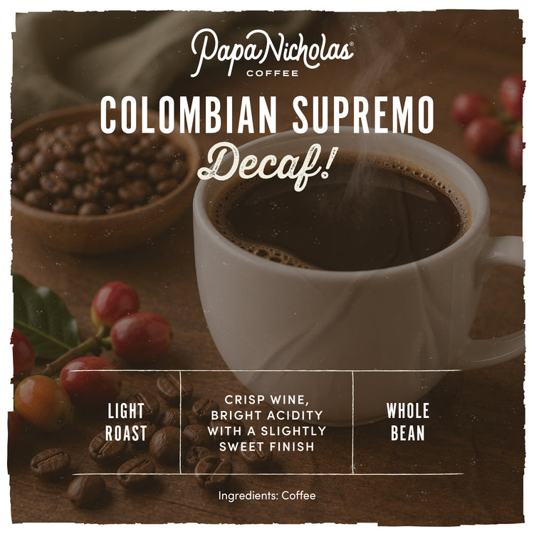 Decaf Colombian Supremo - Swiss Water Processed