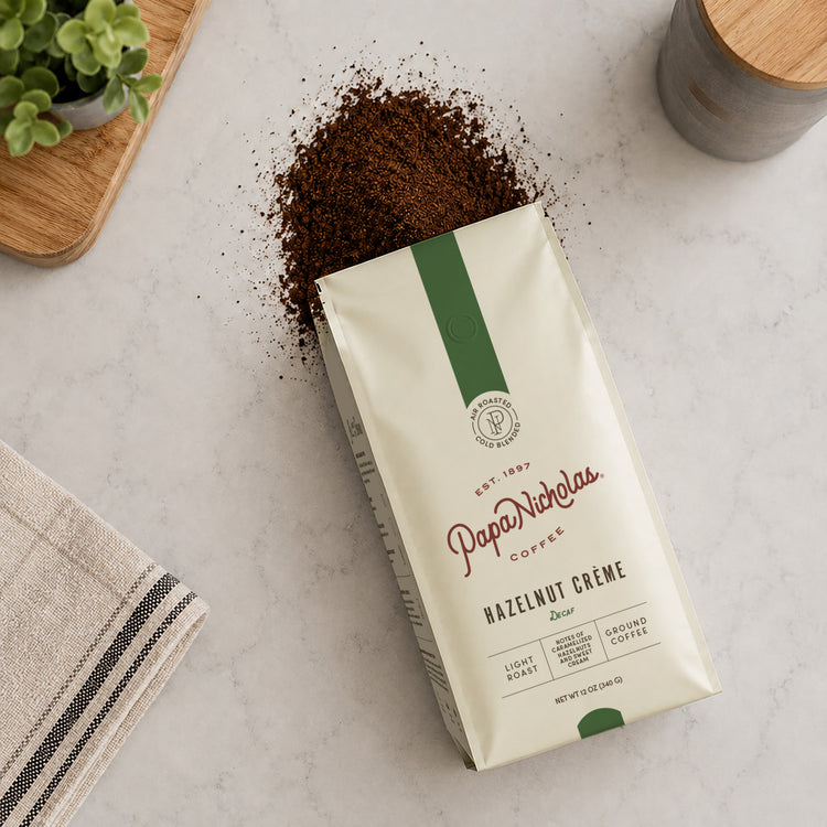 Decaf Hazelnut Crème - Swiss Water Processed
