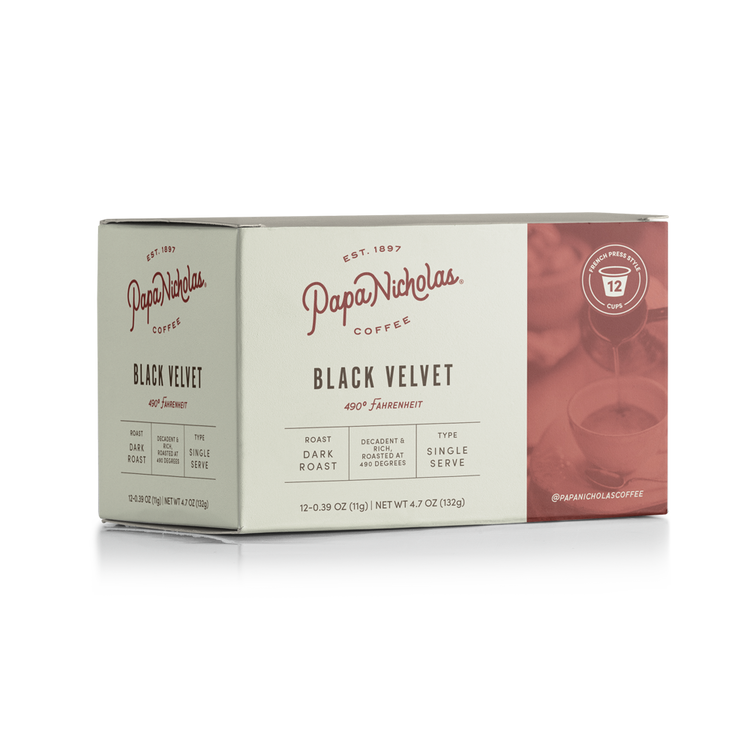Black Velvet Single Serve Cups