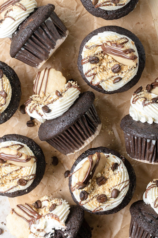 Espresso S'mores Cupcakes