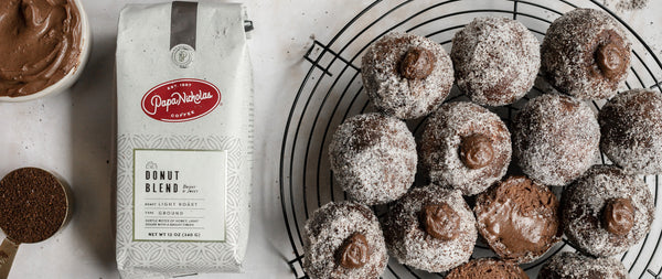 Mocha Custard Donuts
