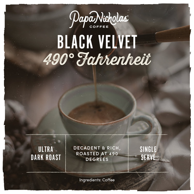 Black Velvet Single Serve Cups