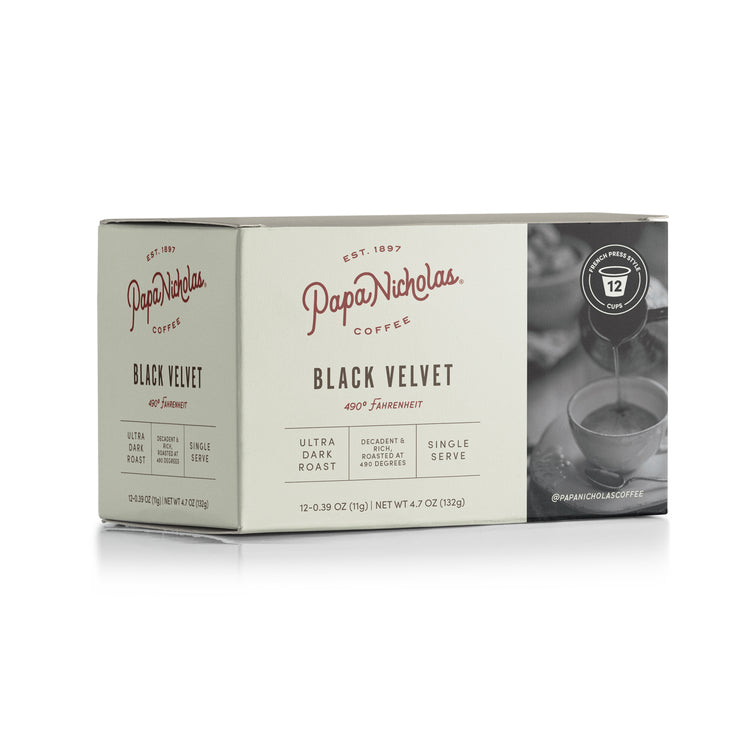Black Velvet Single Serve Cups