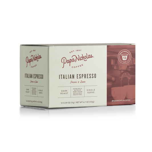 Italian Espresso Single Serve Cups