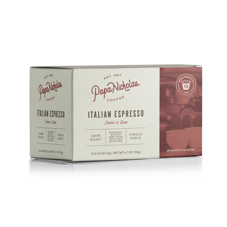 Italian Espresso Single Serve Cups