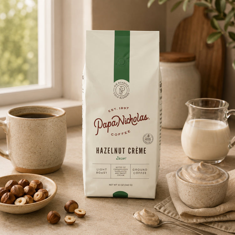 Decaf Hazelnut Crème - Swiss Water Processed