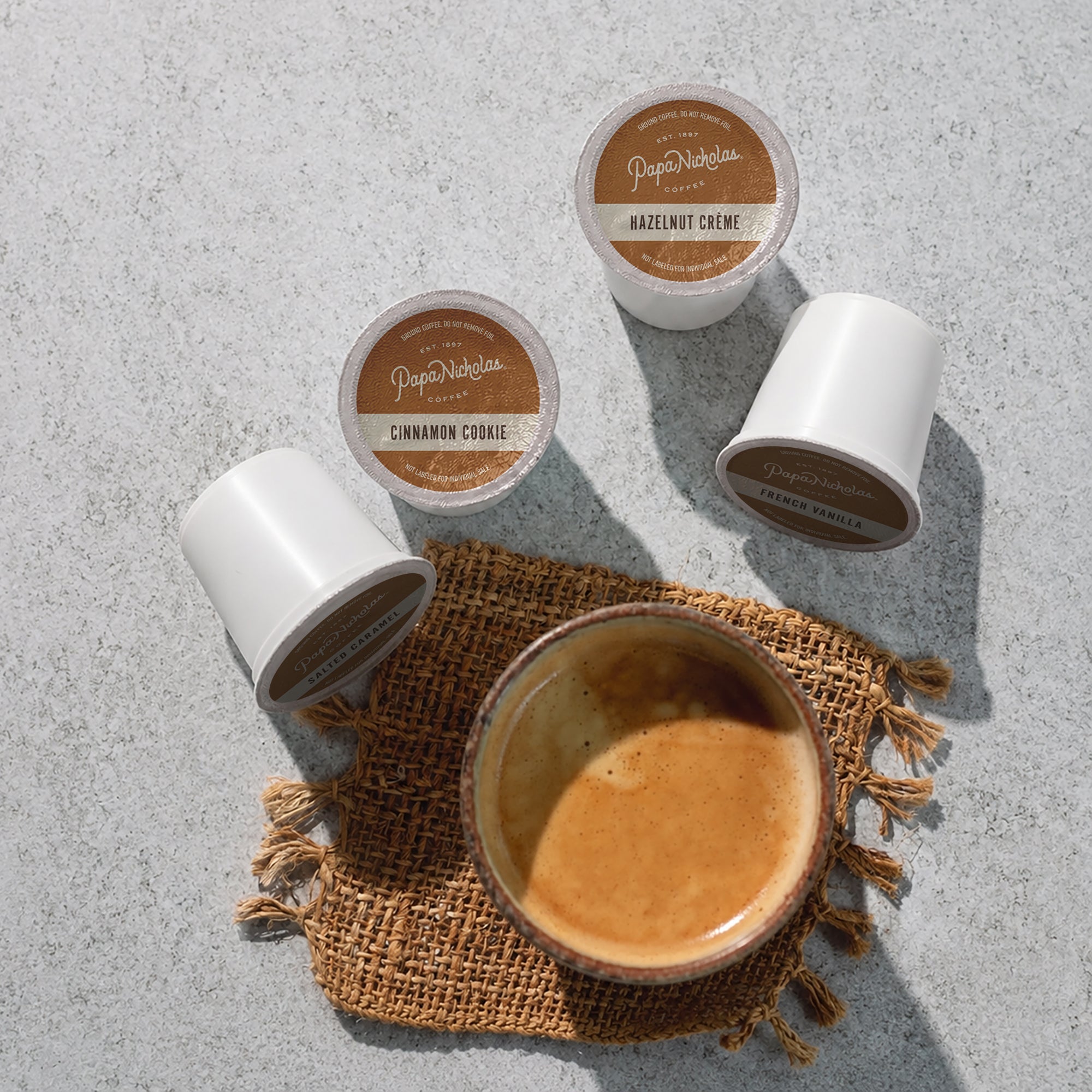 Variety Flavored 80 ct. Single-Serve Cups | PapaNicholas Coffee