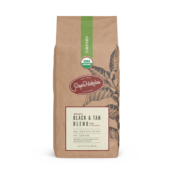 Black & Tan USDA Organic | PapaNicholas Coffee