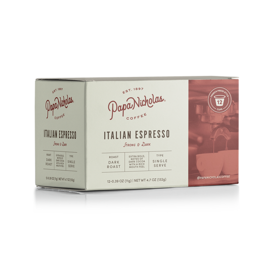 Italian Espresso Single Serve Cups