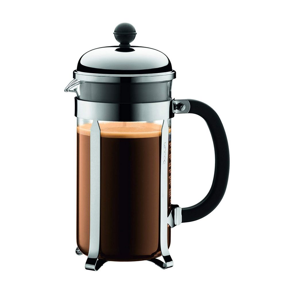 Bodum Chambord® French Press Stainless  PapaNicholas Coffee – PapaNicholas  Coffee®